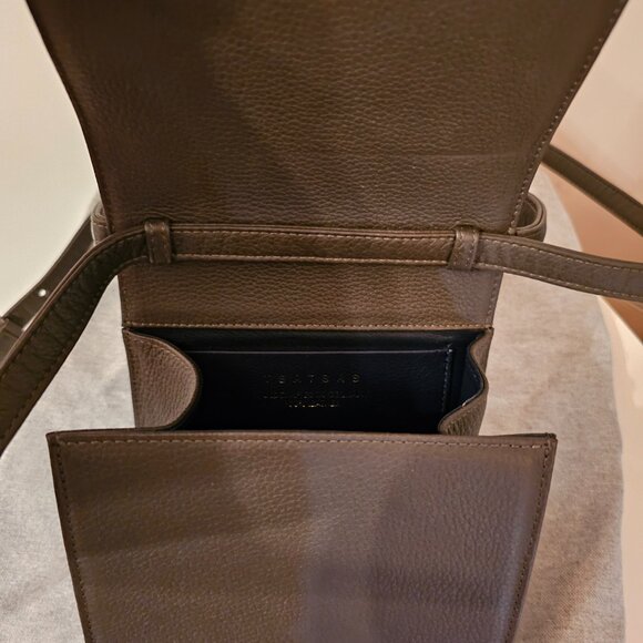 Tsatsas Malva 2 top Handle bag in army/khaki green (like new) - Picture 10 of 14